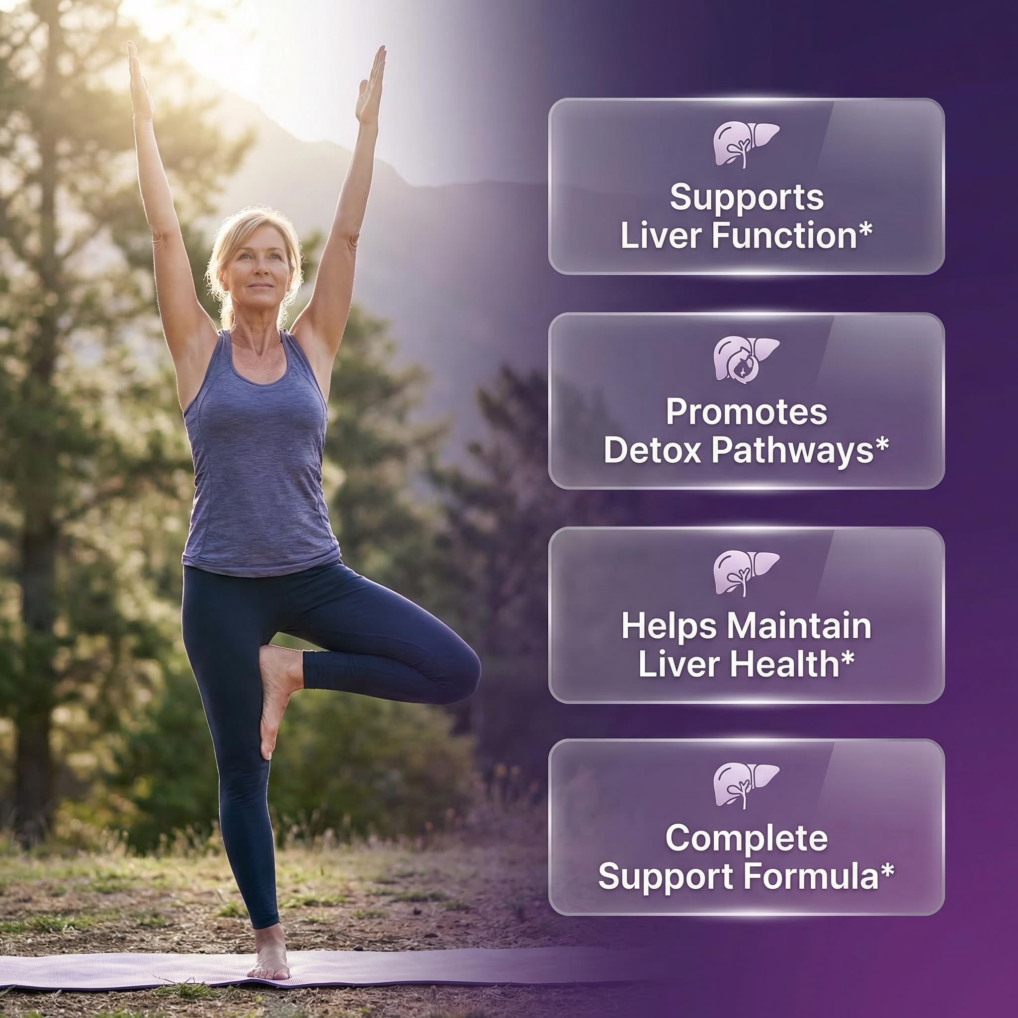 Clean Nutraceuticals Liver Defend 28-in-1 Supplement side view