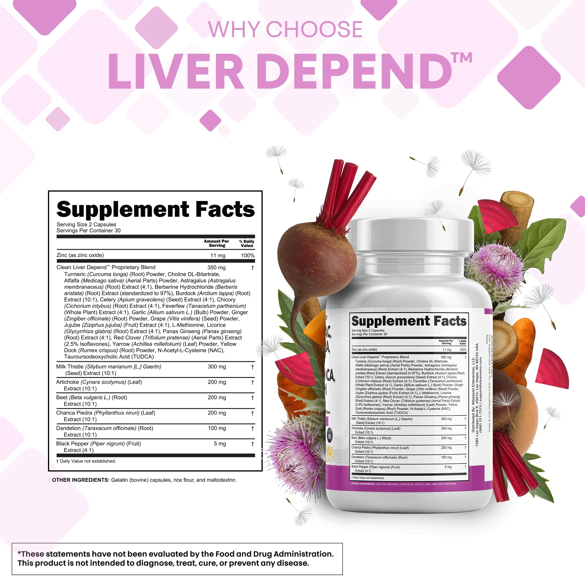 Clean Nutraceuticals Liver Defend supplement capsules on a table