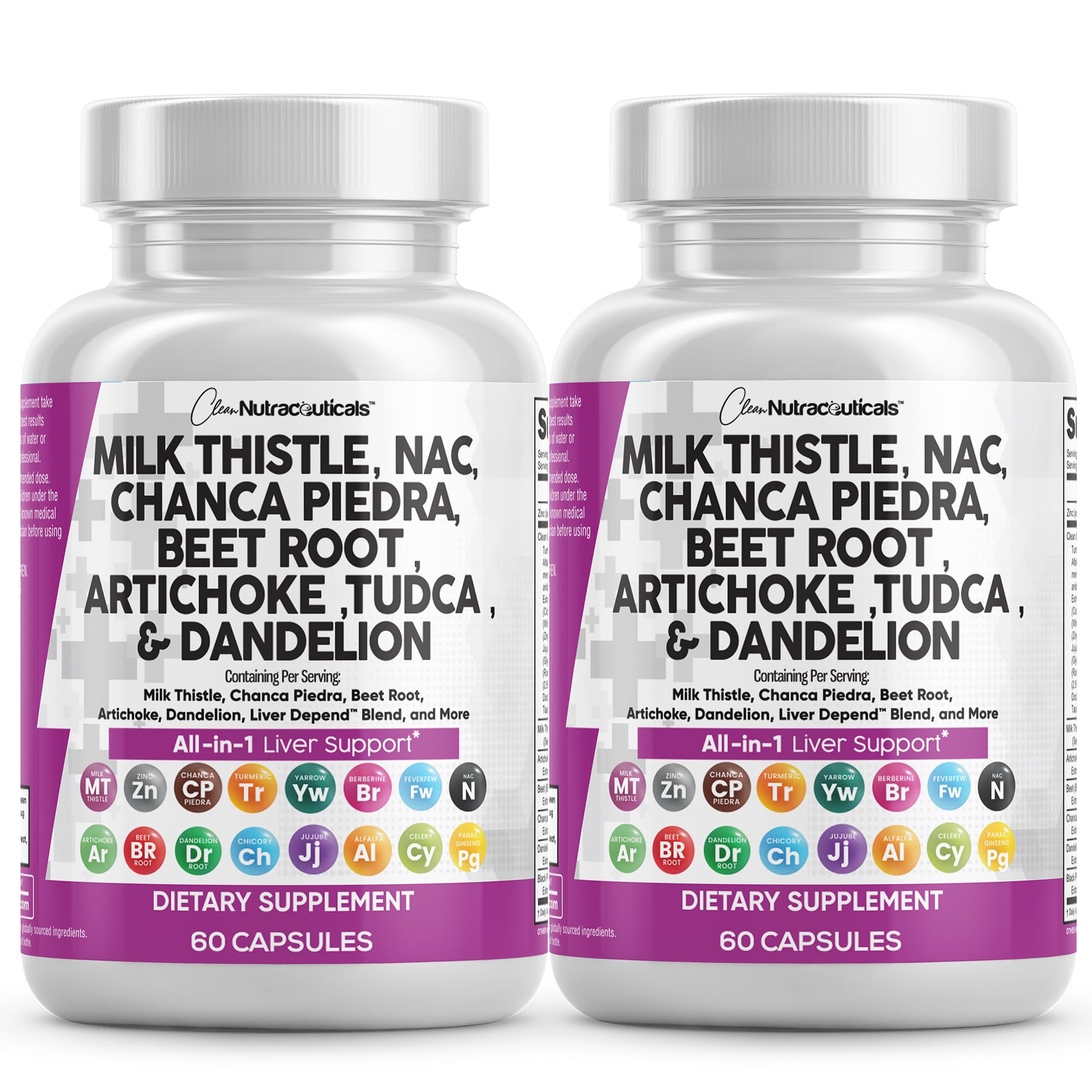 Clean Nutraceuticals Liver Defend supplement front view