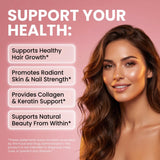 Clean Nutraceuticals LuxGlo Liquid Biotin Drops dropper