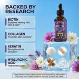 Clean Nutraceuticals LuxGlo Liquid Biotin Drops packaging