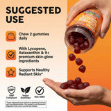 Clean Nutraceuticals Lycopene Gummies 170g side view