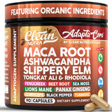 Clean Nutraceuticals Maca Root Capsules 90 Count front view