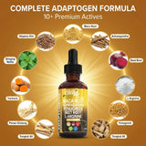 Clean Nutraceuticals Maca Root Drops 45g bottle side view