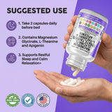 Clean Nutraceuticals Mag Genin Magnesium Complex ingredients list