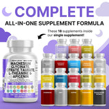 Clean Nutraceuticals Mag Genin Magnesium Complex side view