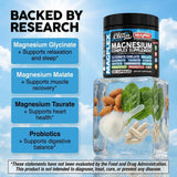 Clean Nutraceuticals Magnesium Glycinate Complex 1000mg bottle with capsules