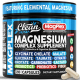 Clean Nutraceuticals Magnesium Glycinate Complex 1000mg front view
