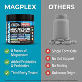Clean Nutraceuticals Magnesium Glycinate Complex 1000mg on a wooden table