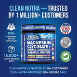 Clean Nutraceuticals Magnesium Glycinate Complex packaging details