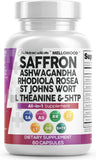 Clean Nutraceuticals Mellomood Saffron Supplement bottle front view