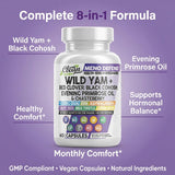 Clean Nutraceuticals Meno Defend Black Cohosh Supplement displayed with other products