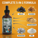Clean Nutraceuticals Mineral Sea Moss Supplement side view