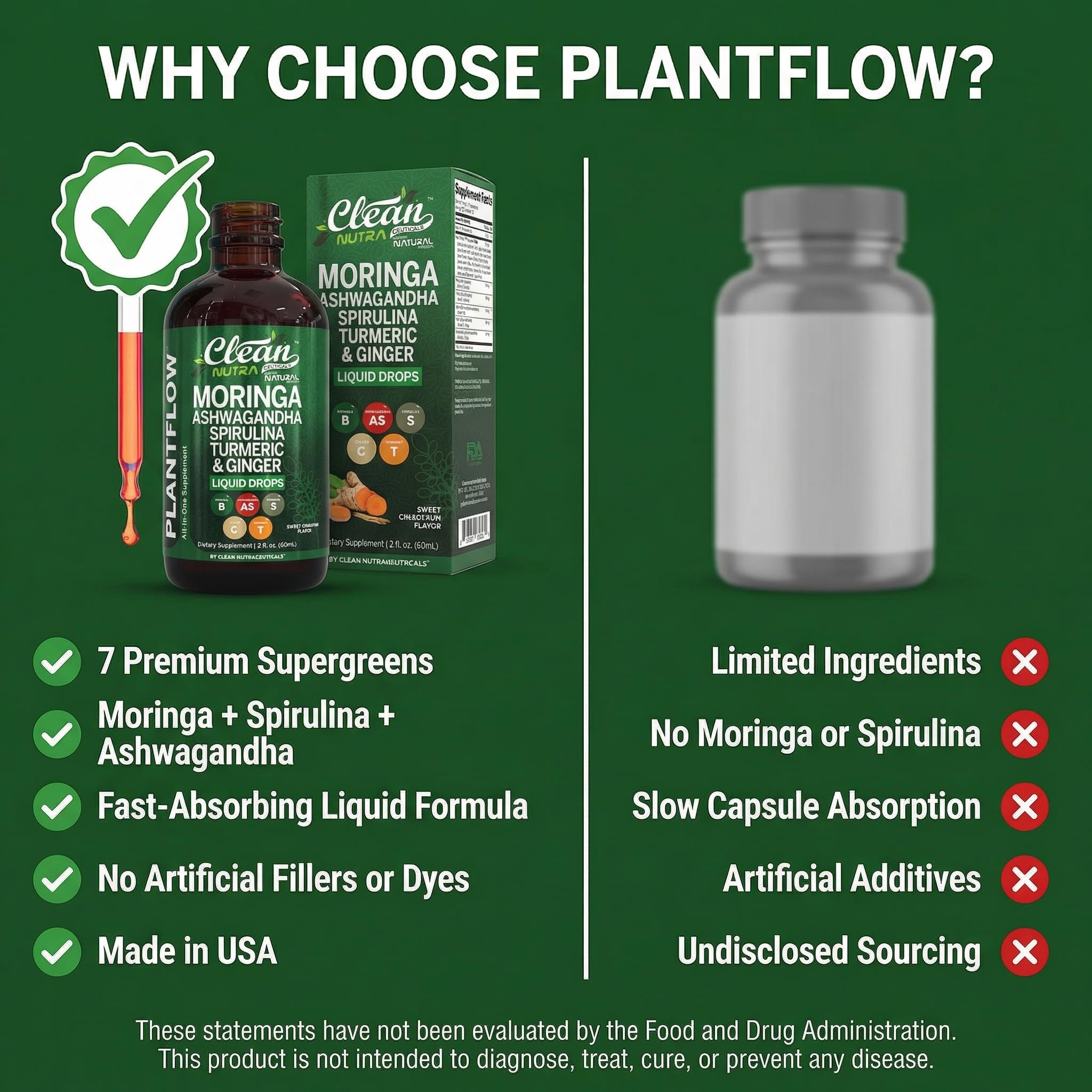 Clean Nutraceuticals Moringa Drops 2 fl oz lifestyle scene