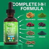 Clean Nutraceuticals Mullein Lung Support Tincture in lifestyle setting
