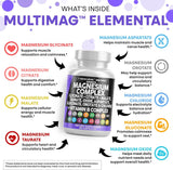 Clean Nutraceuticals MultiMag Magnesium Supplement 500mg capsule close-up