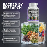Clean Nutraceuticals MultiMag Magnesium Supplement back view
