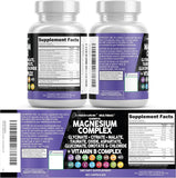 Clean Nutraceuticals MultiMag Magnesium Supplement ingredients list