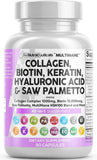 Clean Nutraceuticals MultiMane Collagen Capsules front view