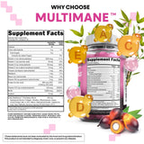 Clean Nutraceuticals Multimane Gummy Vitamins opened jar showing gummy texture