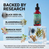 Clean Nutraceuticals MultiMin102 Organic Sea Moss Drops ingredients list