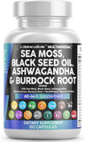 Clean Nutraceuticals MultiMineral Sea Moss Capsules front view