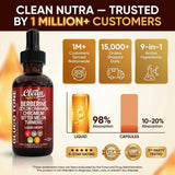 Clean Nutraceuticals Organic Berberine with Ceylon Cinnamon Drops dropper close-up