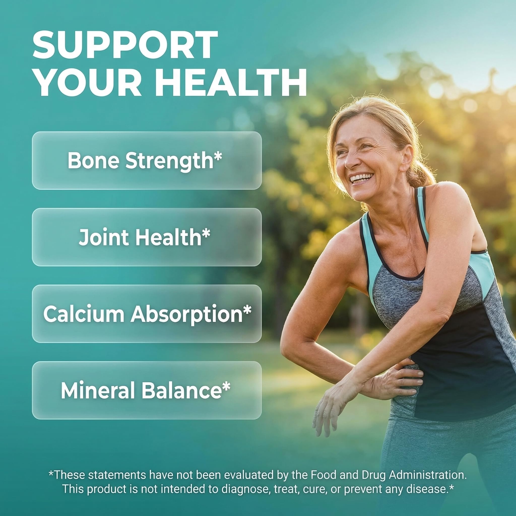 Clean Nutraceuticals Osteo Defend Calcium Supplement bottle side view