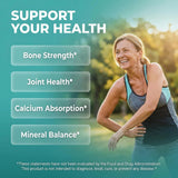 Clean Nutraceuticals Osteo Defend Calcium Supplement bottle side view