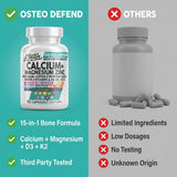 Clean Nutraceuticals Osteo Defend Calcium Supplement packaging details
