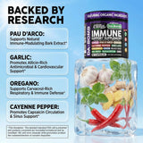 Clean Nutraceuticals Pau D' Arco Organic daily wellness Support Capsules packaging