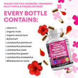 Clean Nutraceuticals pH Defend Women's Health Formula with a glass of water