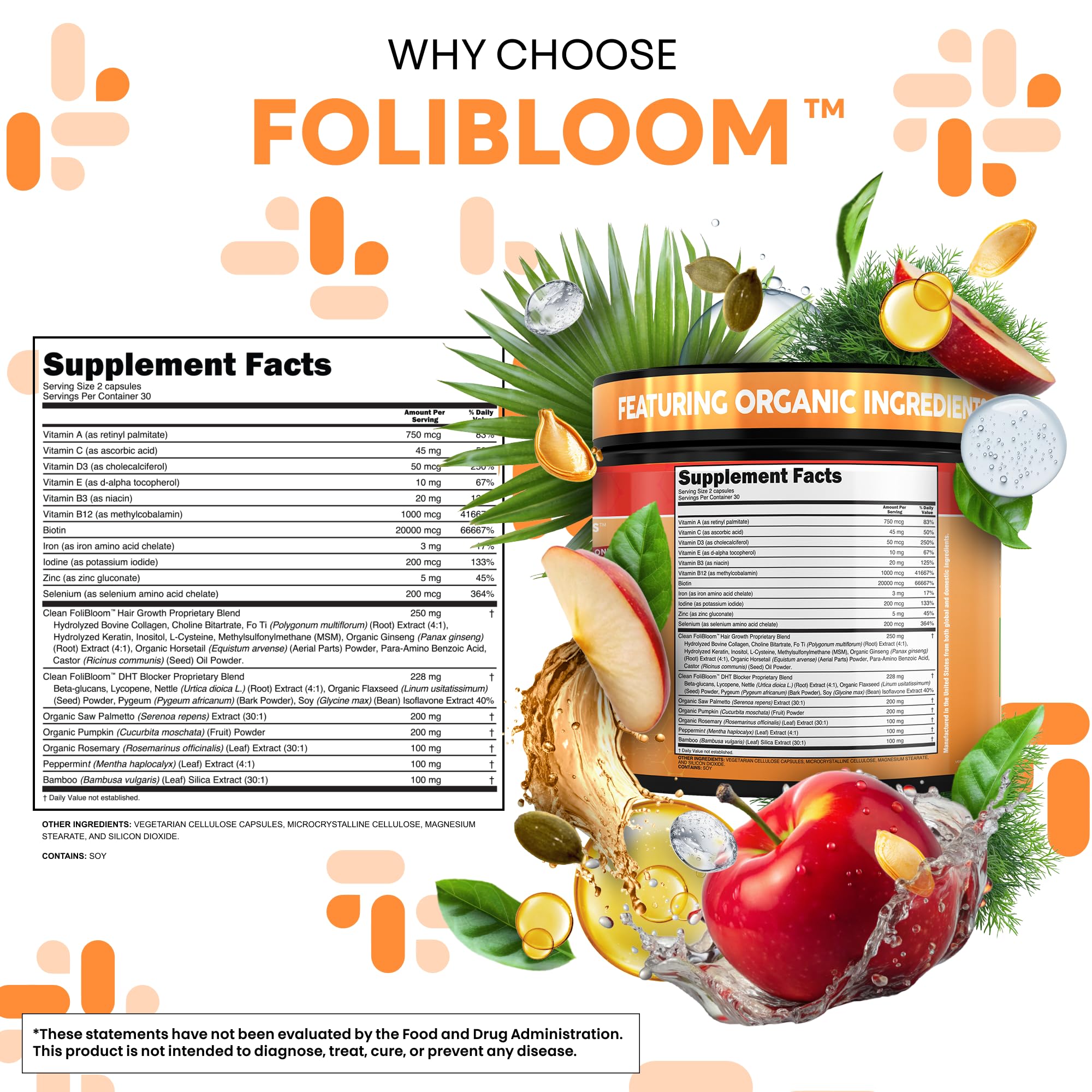 Clean Nutraceuticals Pumpkin Seed Oil Capsules on wooden surface