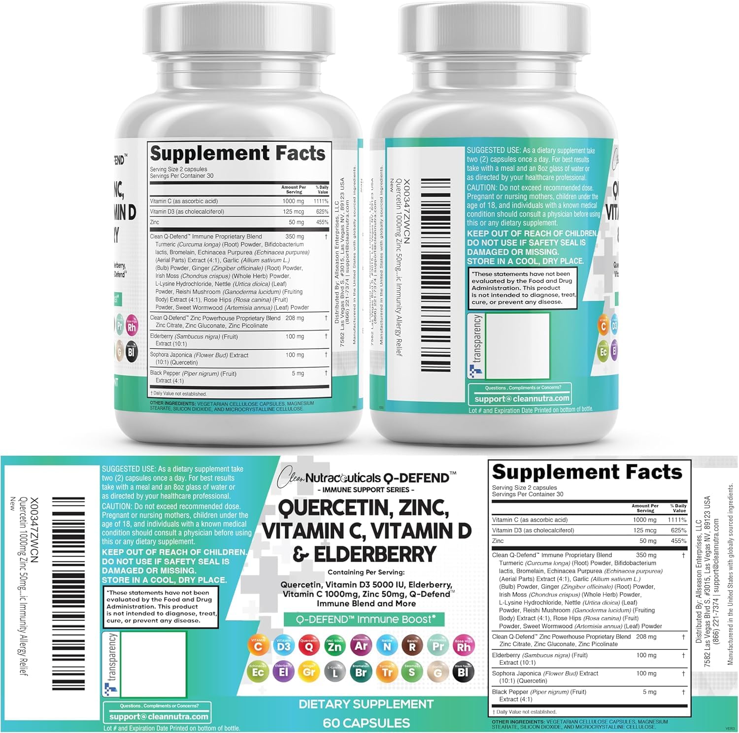 Clean Nutraceuticals Q Defend Quercetin Supplement lifestyle scene