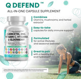 Clean Nutraceuticals Q Defend Quercetin Supplement packaging