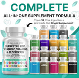Clean Nutraceuticals Q Defend Quercetin Supplement side view