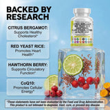 Clean Nutraceuticals Red Yeast Rice supplement capsules