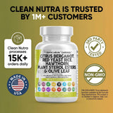 Clean Nutraceuticals Red Yeast Rice supplement with a measuring spoon