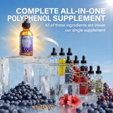 Clean Nutraceuticals Resveratrol Liquid Drops 113g ingredients list