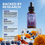 Clean Nutraceuticals Resveratrol Liquid Drops 113g with dropper