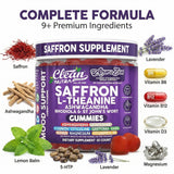 Clean Nutraceuticals Saffron Blend Gummies side view