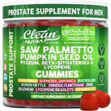 Clean Nutraceuticals Saw Palmetto Gummies front view
