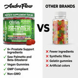 Clean Nutraceuticals Saw Palmetto Gummies in a bowl
