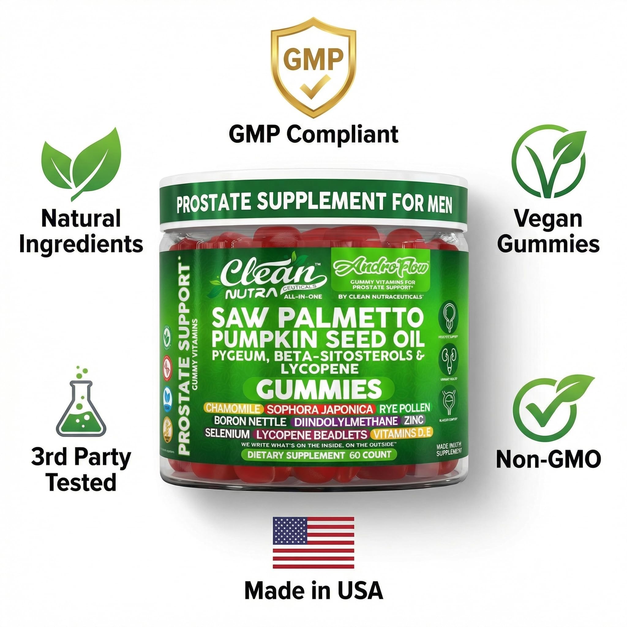 Clean Nutraceuticals Saw Palmetto Gummies lifestyle scene