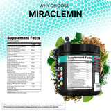 Clean Nutraceuticals Sea Moss Capsules opened bottle with capsules visible