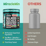Clean Nutraceuticals Sea Moss Capsules with other wellness products