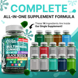 Clean Nutraceuticals Sea Moss Gummy Multimineral Supplement packaging
