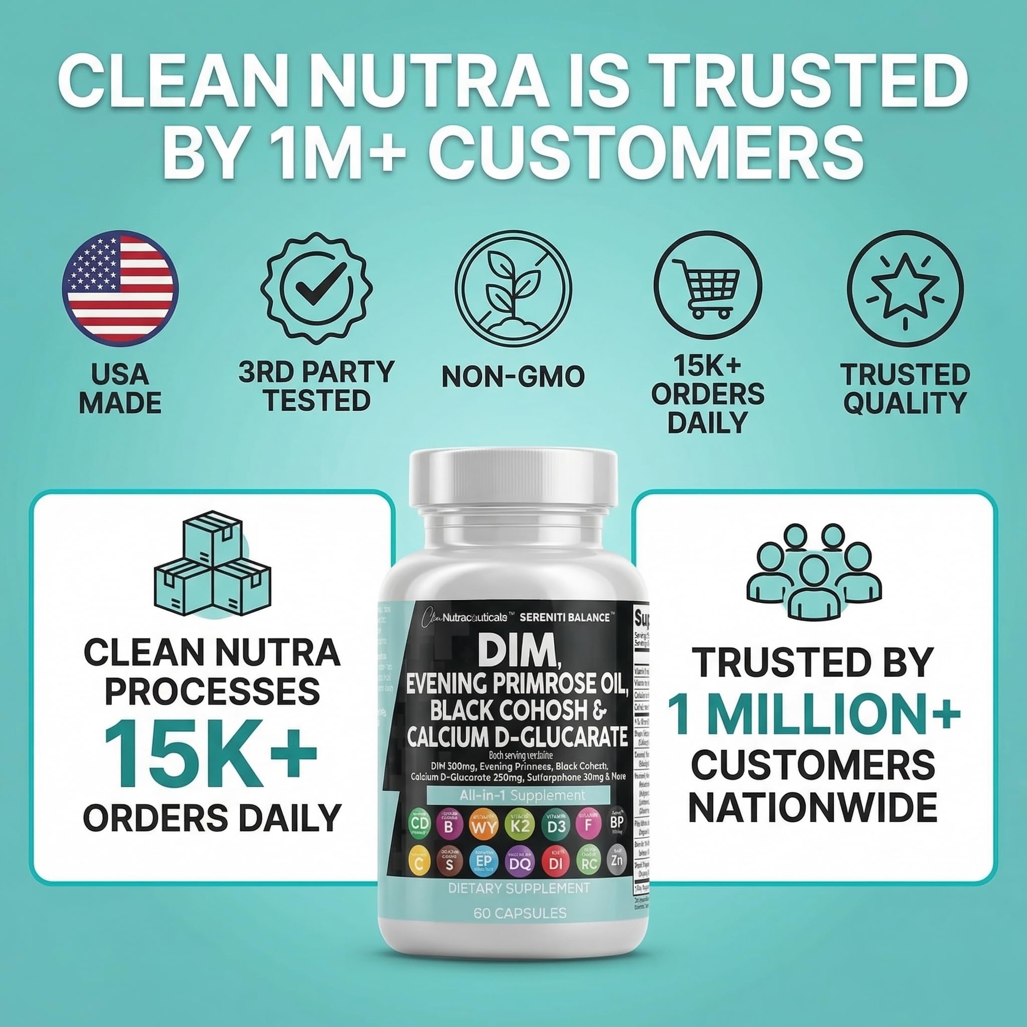 Clean Nutraceuticals Serenti Balance DIM Supplement lifestyle scene