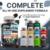 Clean Nutraceuticals Shilajit With Sea Moss Gummies packaging
