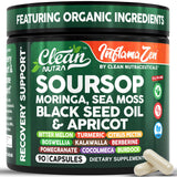 Clean Nutraceuticals Soursop Supplement 100g front view